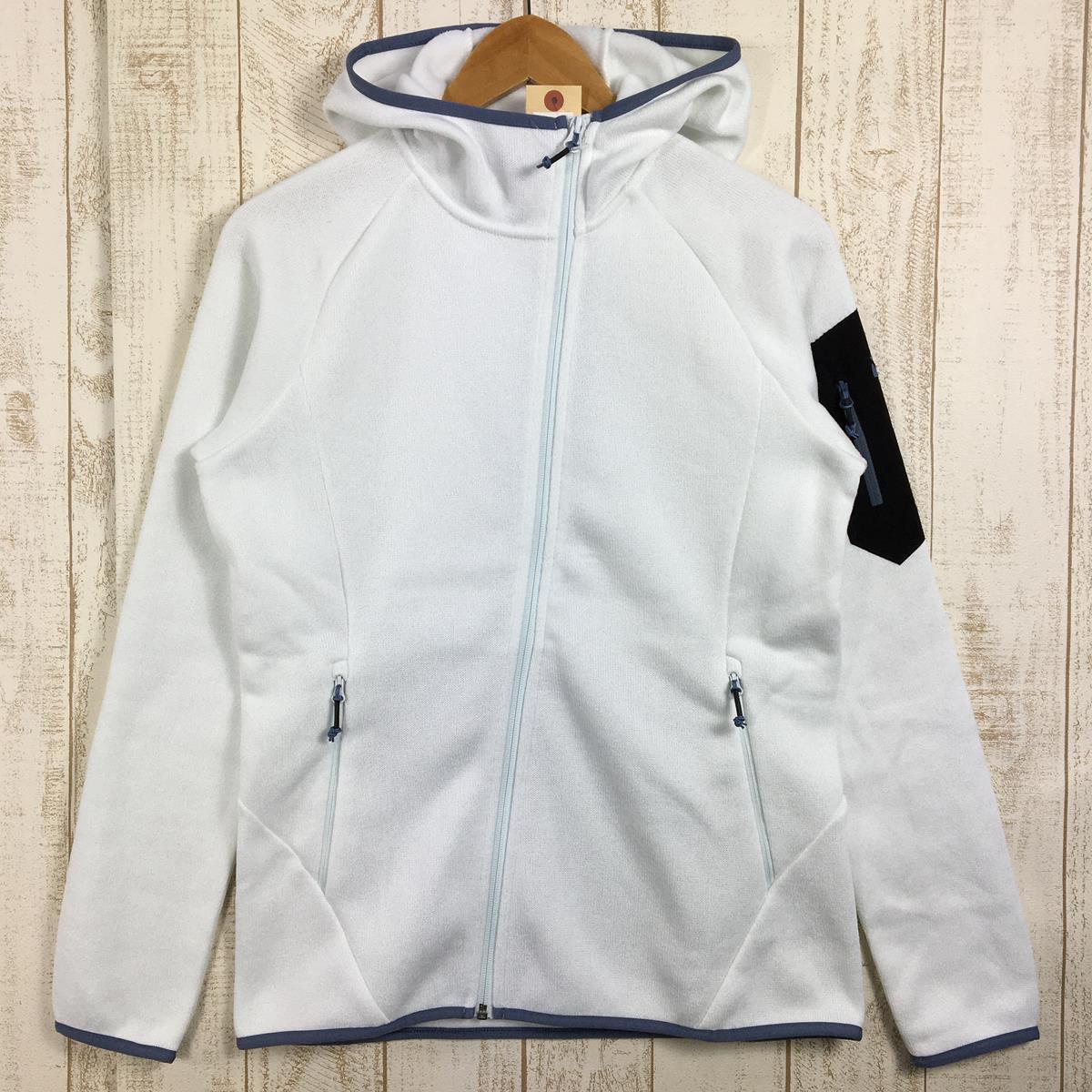 【Women's L ホワイト系】 Millet ( ミレー ) トリベニ フーディ ウィメンズ Tribeni Hoodie W ニット調 フリース ジャケット MIV8570 International Women's  フリース アウター ジャケット トップス ウ