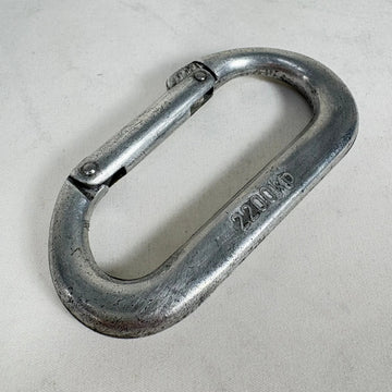 【OneSize シルバー系】 1972 Chouinard ( シュイナード ) スタンダード カラビナ Standard Carabiner ビンテージ オリジナル 入手困難 CHOUINARD/SALEWA 2200kp tested ロッククライミングギア - 0
