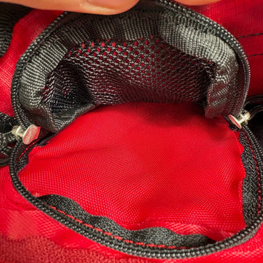 【OneSize レッド系】 The North Face ( ザ・ノースフェイス ) フロントアクセサリーポケット Front Acc Pocket ナイロン バッグ ストレージ 外付けポーチ z00055122  外付けポーチ バッグ ストレージ