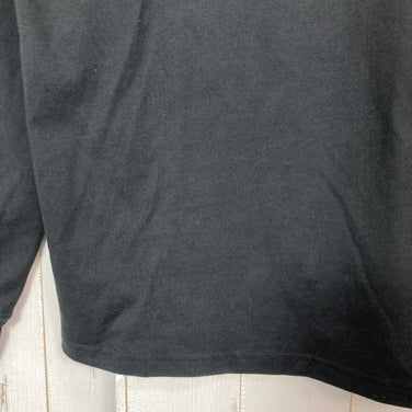 【Women's L ブラック系】 The North Face ( ザ・ノースフェイス ) ロングスリーブ バック スクエア ロゴ ティー L/S Back Square Logo Tee コットン ウェア トップス インナー シャツ ロングスリーブTシャツ クルーネ