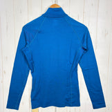 【Women's M ブルー系】 Icebreaker ( アイスブレーカー ) 200 ボディフィット ハーフジップ ロングスリーブ シャツ メリノウール ウェア トップス インナー シャツ ロングスリーブシャツ ウール z00055030  ウール ロングスリーブ