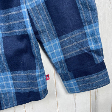 【Men's M ネイビー系】 Aclima ( アクリマ ) レジャーウール リボーン ウール シャツ LeisureWool ReBorn Wool Shirt 106310 366 CHECK NAVY/JEANS z00055894 366 CHECK NA