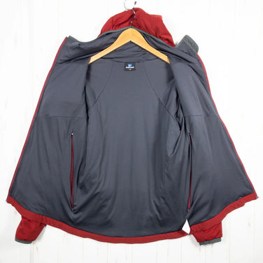 【Men's M レッド系】 Finetrack ( ファイントラック ) ドラウト ポリゴン3 フーディ 化繊ダウン ウェア トップス アウター ジャケット 化繊インサレーション z00052921  化繊インサレーション アウター ジャケット トップス ウェア