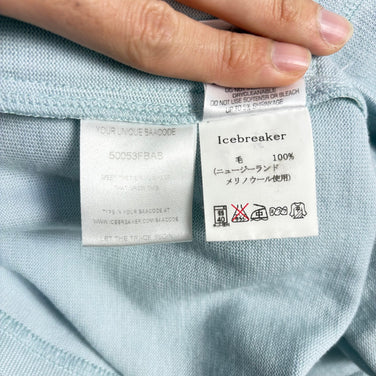 【Women's M ブルー系】 Icebreaker ( アイスブレーカー ) スポーツ 320 ハーフジップロングスリーブティー メリノウール ウェア トップス インナー シャツ ロングスリーブシャツ ウール z00055040  ウール ロングスリーブシャツ イ