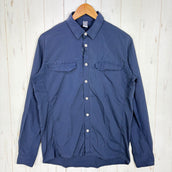 【Men's S ネイビー系】 Haglofs ( ホグロフス ) ゲタ ロング スリーブ シャツ GETA LS SHIRT ナイロン ウェア トップス インナー シャツ ロングスリーブシャツ 化繊 z00058041 化繊 ロングスリーブシャツ インナー シャ
