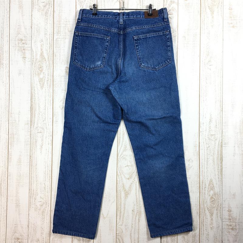 【男款32-32蓝色】Llbean Double L Jeans 经典版型法兰绒内衬牛仔长裤 100220 Internati