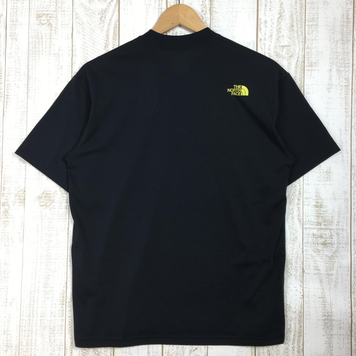 【Men's S ブラック系】 The North Face ( ザ・ノースフェイス ) ショートスリーブ フリーラン グラフィック クルー S/S Free Run Graphic Crew Tシャツ NT62191 Asian Men's  化繊 ショートスリー