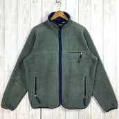 【Men's L グリーン系】 Patagonia ( パタゴニア ) レトロカーディガン Retro Cardigan （ベビーレトロ） ユーカリ×ブルーベリー アメリカ製 パイル フリース ジャケット 生産終了モデル 入手困難 23020 Internation - 【公式】2ndGEAR（セカンドギア）Webショップ【登山用品・アウトドア用品専門 買取販売店】