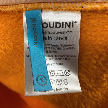 【Men's S オレンジ系】 Houdini ( フーディニ ) ハイロフト フーディ High Luft Houdi フリース ジャケット ポーラテック サーマルプロハイロフト 生産終了モデル 入手困難 International Men's フリース アウタ - 【公式】2ndGEAR（セカンドギア）Webショップ【登山用品・アウトドア用品専門 買取販売店】