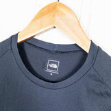 The North Face 男式中号黑色长袖 DRY Crew T 恤，涤纶，圆领，合成面料，尺码 L/S，Z00053056