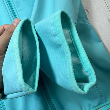 Jackwolfskin Storm Lock Softshell Jacket, Women's Medium, Blue, Polyester, Top, Outerwear, Softshell Jacket, z000547