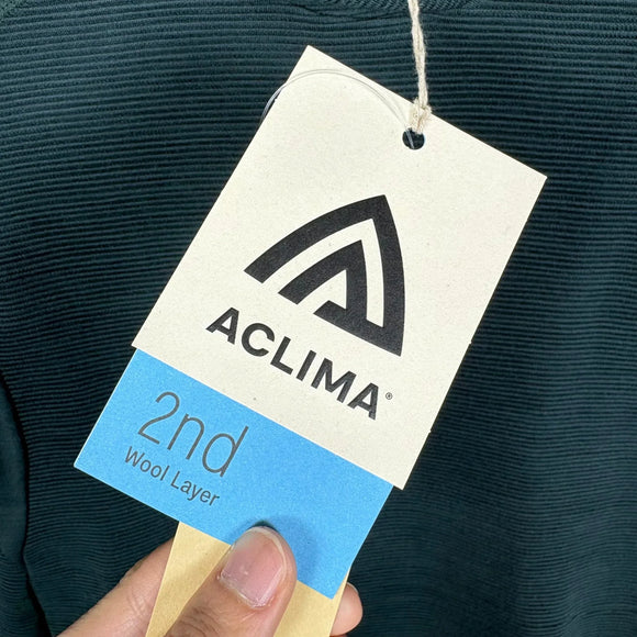 【Women's M グリーン系】 Aclima ( アクリマ ) ストリームウール フーディ StreamWool Hoodie 108454 343 GREEN GABLES z00055907 343 GREEN GABLES ウール フーディ インナー シャツ