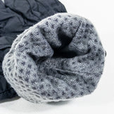 Montbell 女式均码黑色防风手套，尼龙，z00052696。