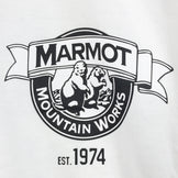 【Men's M ホワイト系】 Marmot ( マーモット ) マーモッツティー Marmots-T ポリエステル TSSMC407 Asian Men's コットン ショートスリーブTシャツ クルーネック インナー シャツ トップス ウェア - 【公式】2ndGEAR（セカンドギア）Webショップ【登山用品・アウトドア用品専門 買取販売店】