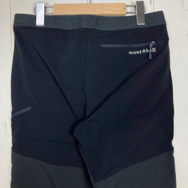 【Men's S ブラック系】 Montbell ( モンベル ) ガイド パンツ Guide Pants ナイロン ウェア ボトムス ロングパンツ ソフトシェル z00057122  ソフトシェル ロングパンツ ボトムス ウェア