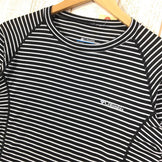 【Women's L ブラック系】Columbia ( コロンビア ) オムニウィック ボーダー ロングスリーブ Tシャツ クルーネック 速乾 PL2629 Women's 化繊 ロングスリーブTシャツ クルーネック インナー シャツ トップス ウェア - 【公式】2ndGEAR（セカンドギア）Webショップ【登山用品・アウトドア用品専門 買取販売店】