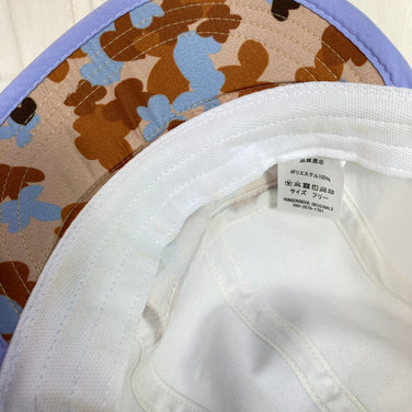 【Unisex OneSize ベージュ系】 Hungerknock Originals ( ハンガーノック オリジナルス ) デザートカモ ジェットキャップ Desert Camo JET CAP ホワイト x デザートカモ 吸水速乾 ソフトブリム ポリエステル ウェア ウェア