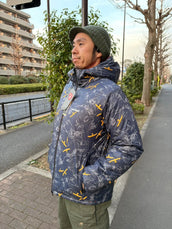 【Men's L レッド系】 Wildthings ( ワイルドシングス ) リバーシブル ビレイ ジャケット Reversible Belay Jacket WT24120SK RED× CLIMBER z00056189 RED× CLIMBER 化繊インサレ