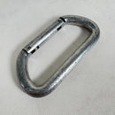 【OneSize シルバー系】 SMC ( Seattle Manufacturing Corporation ) ヴィンテージ D型 カラビナ Vintage D Carabiner ストレートゲート ロッククライミングギア z00061775  ロッククライミン-2