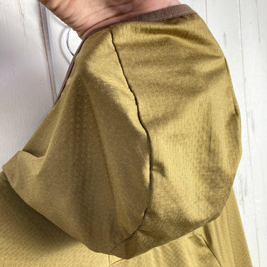 男式大号米色小米中层网眼连帽衫，涤纶，软壳夹克，上衣（z00053893）