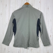 【Men's S グリーン系】 Finetrack ( ファイントラック ) ドラウト エア ジップネック Drought Air Zip Neck 吸汗速乾 軽量 日本製 ポリエステル ウェア トップス インナー シャツ ロングスリーブシャツ 化繊 z000614