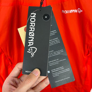 【Men's M オレンジ系】 Norrona ( ノローナ ) フォルケティン オクタ ジャケット メンズ Falketind Octa Jacket M's 1806-20 5630 AREDNALIN z00056074 5630 AREDNALIN 化繊イン