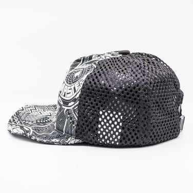 【OneSize ブラック系】 Gym Master（ジムマスター） UL-GRID ハッピーペイントキャップ ポリエステル ウェア ウェア小物 ヘッドウェア キャップ z00053007  キャップ ヘッドウェア ウェア小物 ウェア