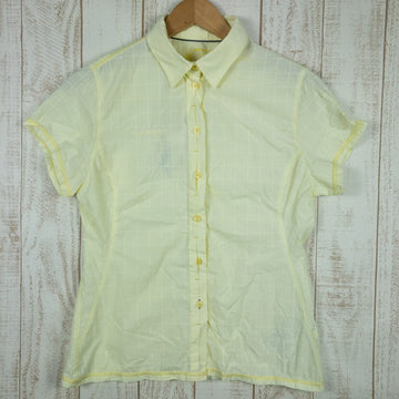 【Women's S イエロー系】 Mammut ( マムート ) ショートスリーブ リップストップナイロン シャツ Short Sleeve Ripstop Nylon Shirt ナイロン 1030-01410 Women's 化繊 ショートスリーブシャツ インナ - 【公式】2ndGEAR（セカンドギア）Webショップ【登山用品・アウトドア用品専門 買取販売店】