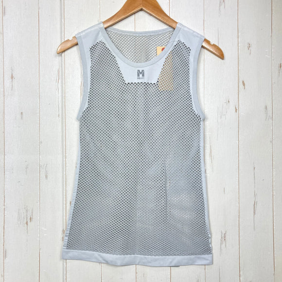 【Men's XXL グレー系】 Millet ( ミレー ) ドライナミック メッシュ ノースリーブ クルー DRYNAMIC MESH NS CREW ポリプロピレン ウェア トップス インナー シャツ タンクトップ ノースリーブシャツ z00060462  タン