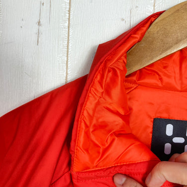 【Men's XS オレンジ系】 Haglofs ( ホグロフス ) バリアー スリー ジャケット Barrier III Jacket 化繊ダウン ウェア トップス アウター ジャケット 化繊インサレーション z00055826  化繊インサレーション アウター ジ