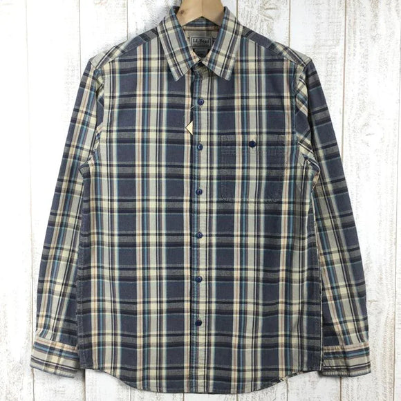 【Men's S ベージュ系】Llbean ( エルエルビーン ) ロングスリーブ プレイド コットン シャツ 273703 International Men's コットン ロングスリーブシャツ インナー シャツ トップス ウェア - 【公式】2ndGEAR（セカンドギア）Webショップ【登山用品・アウトドア用品専門 買取販売店】