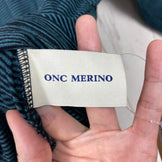 【Unisex 3 ブルー系】 Onc Merino（オーエヌシー メリノ） ロング スリーブ ティー Long Sleeve Tee メリノウール ウェア トップス インナー シャツ ロングスリーブTシャツ クルーネック ウール z00060410  ウール ロン