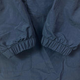 Women's Medium Navy Merrell Nylon Half-Zip Long Anorak Coat in Indigo (z00054869)