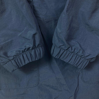 Women's Medium Navy Merrell Nylon Half-Zip Long Anorak Coat in Indigo (z00054869)