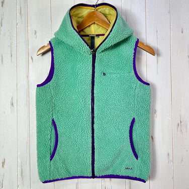 Aigle 女式小号绿色 Boa 羊毛背心，涤纶，上衣，背心，羊毛，z00053482