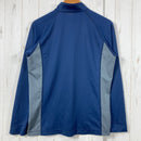 【Men's M ネイビー系】 Montbell ( モンベル ) クール ロングスリーブジップシャツ Cool Long Sleeve Zip Shirt ポリエステル ウェア トップス インナー シャツ ロングスリーブシャツ 化繊 z00059823  化繊 ロ-2
