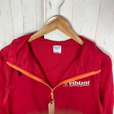 【Unisex S レッド系】 Viblant（ビブラント） ロゴ フーデッド ウィンドブレーカー Logo Hooded Windbreaker 入手困難 ナイロン ウェア トップス アウター ジャケット ウィンドシェル z00059229  ウィンドシェル アウ