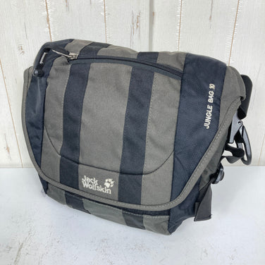【OneSize グレー系】 Jackwolfskin ( ジャックウルフスキン ) ジャングル バッグ 10 Jungle Bag 10 ポリエステル バッグ ストレージ ショルダーバッグ z00059287  ショルダーバッグ バッグ ストレージ