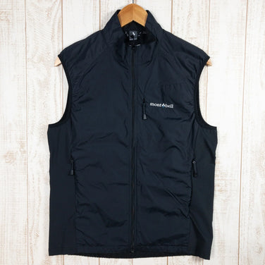 【Men's S ブラック系】 Montbell ( モンベル ) ライトシェルベスト ナイロン 1106559 Asian Men's 撥水機能 ブラック | Black | BK ウィンドシェル ベスト トップス ウェア - 【公式】2ndGEAR（セカンドギア）Webショップ【登山用品・アウトドア用品専門 買取販売店】