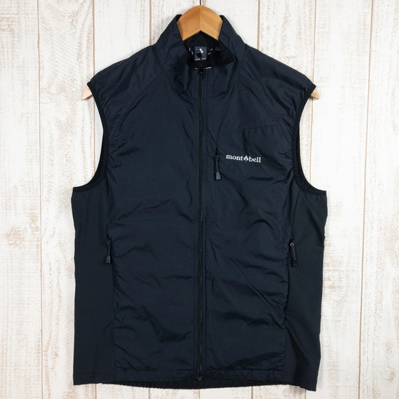 【Men's S ブラック系】 Montbell ( モンベル ) ライトシェルベスト ナイロン 1106559 Asian Men's 撥水機能 ブラック | Black | BK ウィンドシェル ベスト トップス ウェア - 【公式】2ndGEAR（セカンドギア）Webショップ【登山用品・アウトドア用品専門 買取販売店】