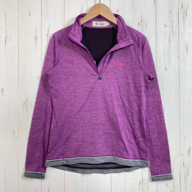【Women's S パープル系】 Foxfire ( フォックスファイヤー ) PP ウール ハーフ ジップ PP Wool Half Zip メリノウール ウェア トップス インナー シャツ ロングスリーブシャツ ウール z00058071  ウール ロングスリーブ