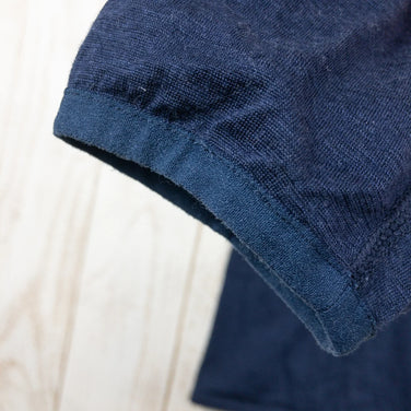 【Men's L ネイビー系】 Nanga ( ナンガ ) メリノウール インナー ロングスリーブ ティー Merino Wool Long Sleeve Tee メリノウール Asian Men's ウール ロングスリーブTシャツ クルーネック インナー シャツ - 【公式】2ndGEAR（セカンドギア）Webショップ【登山用品・アウトドア用品専門 買取販売店】