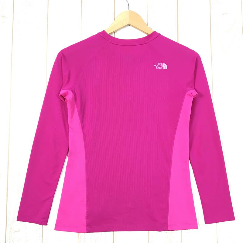 【Women's S ピンク系】 The North Face ( ザ・ノースフェイス ) ロングスリーブ Gtd クルー Long Sleeve Gtd Crew Tシャツ ロンt クルーネック NTW11670 Asian Women's  化繊 ロングスリーブT