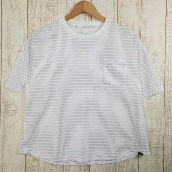 【Women's L ホワイト系】 Marmot ( マーモット ) ウィメンズサラピークボーダーハーフスリーブクルー ポリエステル TOWPJA69 Asian Women's ライラック 化繊 ショートスリーブシャツ インナー シャツ トップス ウェア - 【公式】2ndGEAR（セカンドギア）Webショップ【登山用品・アウトドア用品専門 買取販売店】