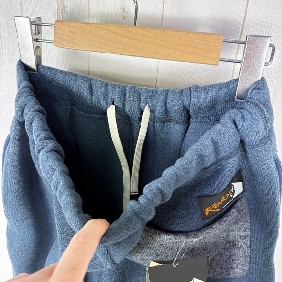 【Men's M ブルー系】 Rokx ( ロックス ) ザ グース パンツ The Goose Pant RXMF191067 LIGHT INDIGO z00056163 LIGHT INDIGO フリース ロングパンツ ボトムス ウェア