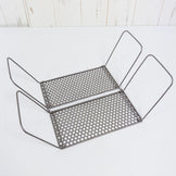 One Size Gray Vargo Titanium Bifold Grill (z00053265) Titanium Cookware Burner Stove