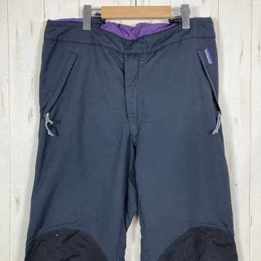【Men's 36 ブラック系】 1995 Patagonia ( パタゴニア ) ナイトロ II パンツ Nitro II Pants Black / Regal Purple ナイロン ウェア ボトムス ロングパンツ ハードシェル z00061079 Black
