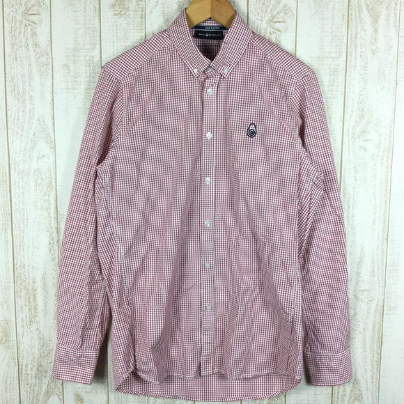 【Men's M レッド系】Sailracing ( セイルレーシング ) ボタンダウン チェック シャツ International Men's 化繊 ロングスリーブシャツ インナー シャツ トップス ウェア - 【公式】2ndGEAR（セカンドギア）Webショップ【登山用品・アウトドア用品専門 買取販売店】