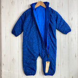 【Kid's 3T ネイビー系】 Patagonia ( パタゴニア ) リバーシブル パフボール バンティング Reversible Puff-Ball Bunting Galaxy Gazers / Channel Blue ウェア トップス アウター ジャケット
