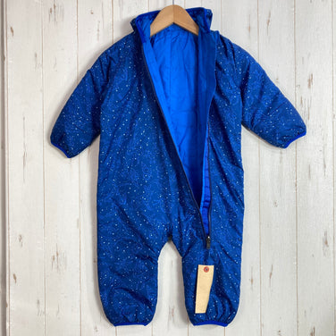 【Kid's 3T ネイビー系】 Patagonia ( パタゴニア ) リバーシブル パフボール バンティング Reversible Puff-Ball Bunting Galaxy Gazers / Channel Blue ウェア トップス アウター ジャケット